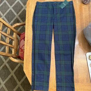 Ralph Lauren plaid jeans